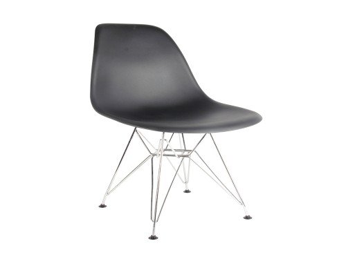 Sillas Eames Eiffel Negras x4