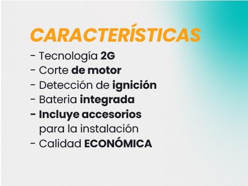 GPS GT02 PARA VEHICULOS Y CAMIONES / 2G / LÍNEA ECONÓMICA / GPS FÁCIL