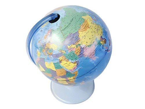 GLOBO TERRAQUEO B/PLASTICO 30cm