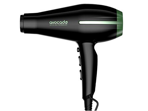 Secador De Pelo Bora Avocado 2300w Gama + Protector Térmico