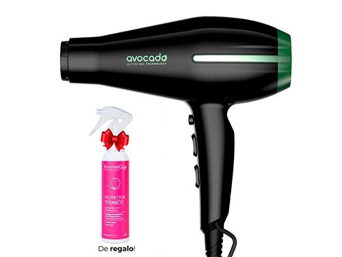 Secador De Pelo Bora Avocado 2300w Gama + Protector Térmico