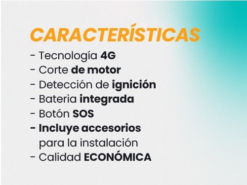 GPS CY06 PARA TODO VEHÍCULO / 4G / ALERTAS / BUENA CALIDAD / GPS FÁCIL