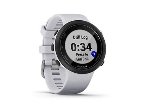 Smartwatch Reloj Swim 2 Natacion Pileta Aguas Abiertas Garmin Blanco