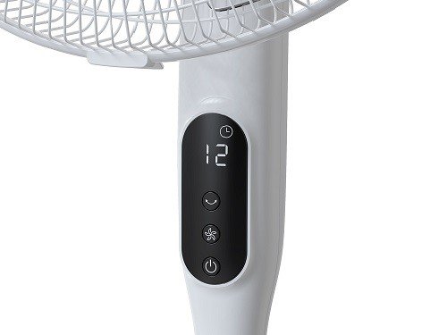 Ventilador de pie Inverter - Blanco 16"