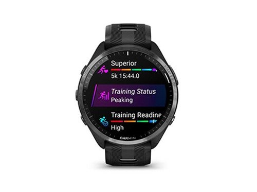 Smartwatch Reloj Forerunner 965 Tactil Amoled Mapa Garmin Negro