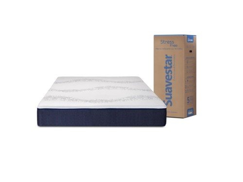 COLCHON STRESS FREE ROLLPACK 190X140X025 SUAVESTAR