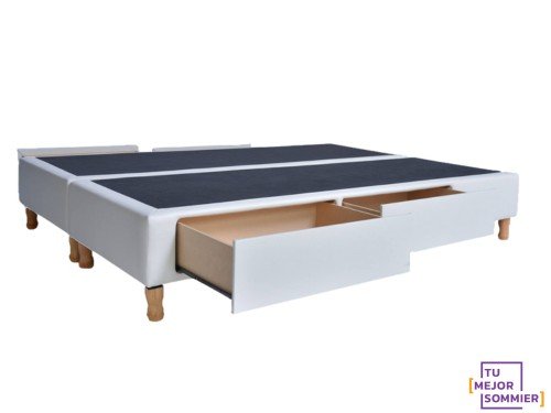 Base de Sommier- Cama con Cajones 2 plazas 140×190 TU MEJOR SOMMIER