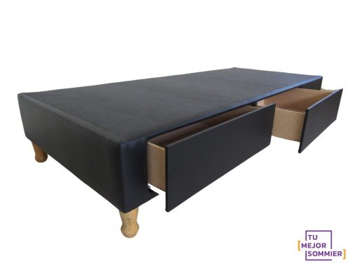 Base de Sommier- Cama con Cajones 1 plaza 80×190 TU MEJOR SOMMIER