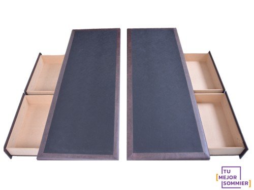 Base de Sommier- Cama con Cajones 1 plaza 80×190 TU MEJOR SOMMIER