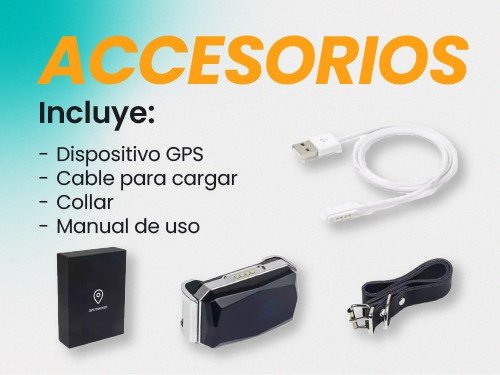 GPS PARA MASCOTAS CON COLLAR / CARGADOR / NO PIERDAS A TU MASCOTA!