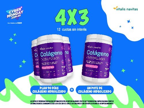 Colágeno Hidrolizado Antiage 4x3