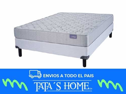 Sommier 2 Plazas Espuma de Alta Densidad 140x190x24 Inducol