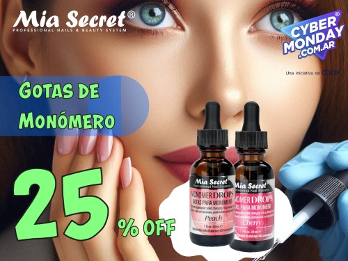 Gotas Aromatizantes para Monómero, contribuye a minimizar los olores.