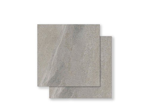 Porcelanato 74x74cm Basaltina Cinza Savane