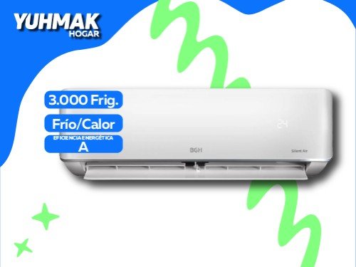 Aire Acond Bgh Split 3200W Frio Calor Bs35Wchu