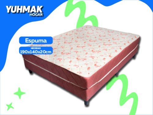 Colchon + Sommier Frida Maxiking 190 X 140 X 20