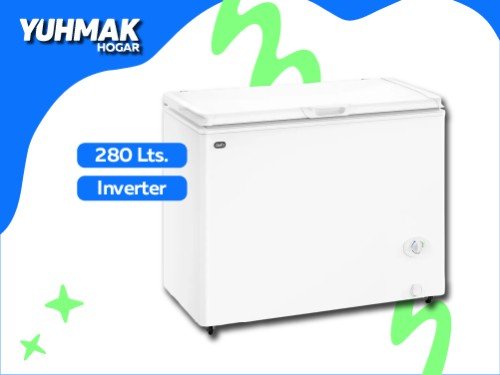 Freezer Gafa 280 Litros Inverter Blanco Fghi300B-L