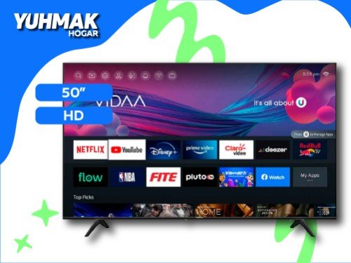 Tv Hisense 50" Smart Led 4K Uhd 50A64H