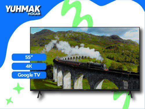 Tv Philips 55" Smart Google Uhd 4K 55Pud7408/77