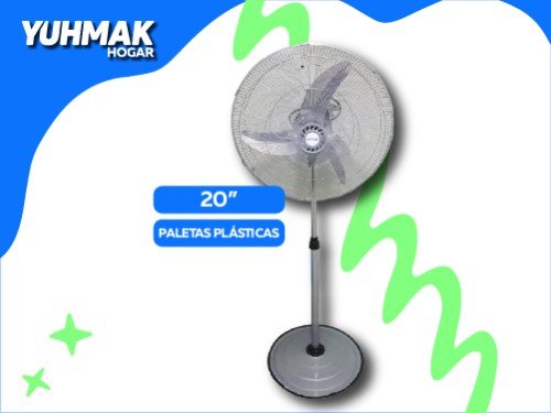 Ventilador Embassy De Pie 20" 90W Palas Plasticas Fy-2090