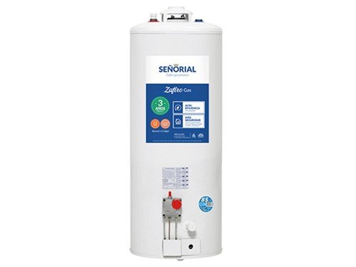 Termotanque Multigas 85lts conexión superior De pie/Colgar Señorial