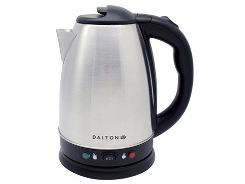 Pava Eléctrica Inoxidable 1.8L Selector Temperatura Corte Mate Dalton