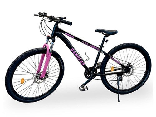 Bicicleta R29 Talle S Full 21v Shimano Negro/Rosa Casus Randers