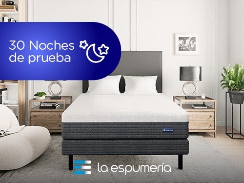 Sommier y Colchón Rock Super King (200x200 cm) de Espuma