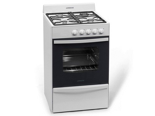 Cocina Blanca 56cm Multigas Eficiencia energética AA Longvie