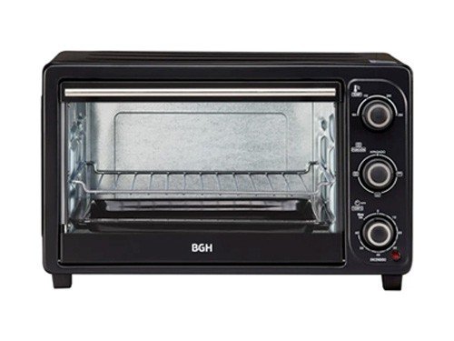 Horno Grill 16 Litros 1200w 4 Niveles Potencia c/timer BGH