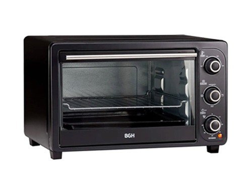 Horno Grill 16 Litros 1200w 4 Niveles Potencia c/timer BGH