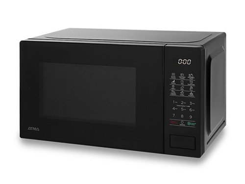 Microondas Digital 20 Litros 700w Negro ATMA