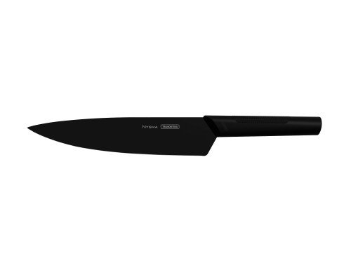 Cuchillo chef acero inox mango polipropileno negro 8" Tramontina