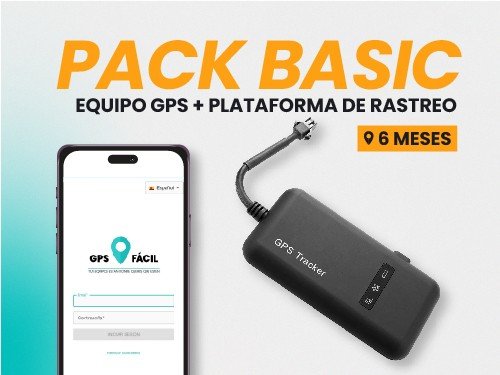 GPS PARA AUTOS + PLATAFORMA DE RASTREO x 6 MESES | APP GPS FÁCIL