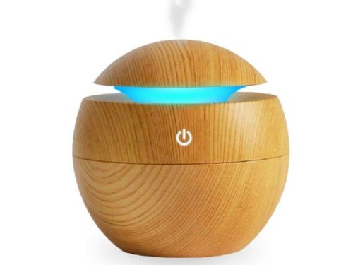 Humidificador Esfera Difusor Aromático Esfera 200ml Luz Led Filtro