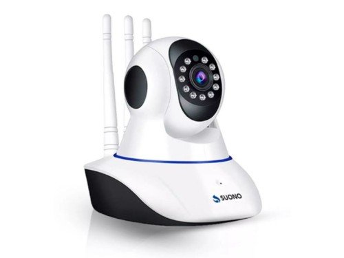 Camara IP Seguridad Suono Vigilancia Infrarrojo Alertas Triple Antena