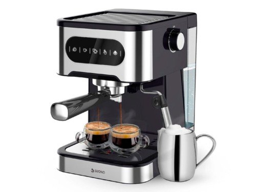 Cafetera Expresso Digital Suono Automática 1.5 L Acero Inoxidable