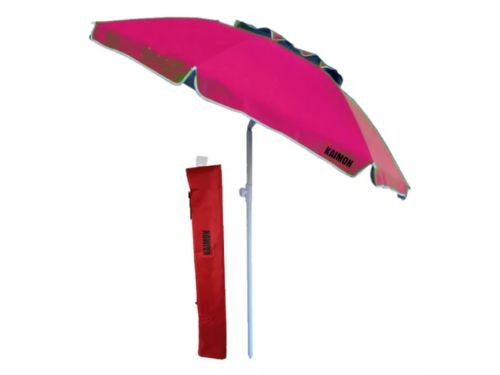 Sombrilla Playera Kaimon 1.8m Reforzada con Deflector de Viento Carpa