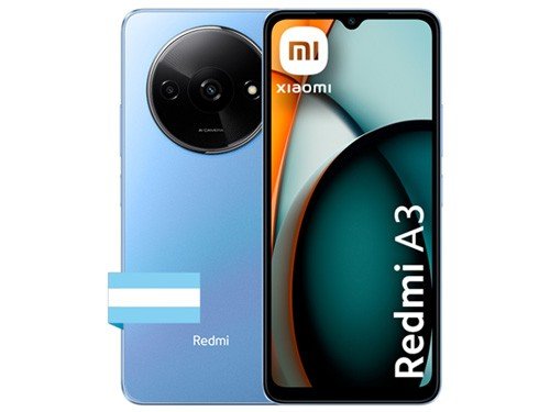 Celular Liberado Redmi A3 3GB 64GB 6.7" Azul Xiaomi