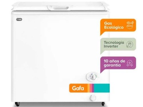 FREEZER GAFA 205L  INVERTER BLANCO FGHI200B-M