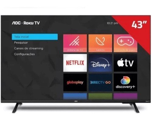 TELEVISOR SMART TV AOC 43" FULL HD 43S5135-77G