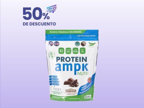 Proteina Vegana Ampk Sabor Chocolate X506gr