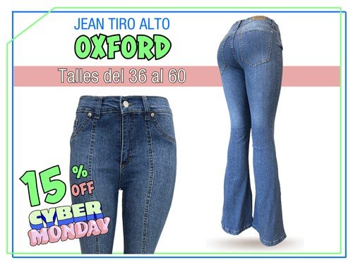 JEAN TIRO ALTO OXFORD