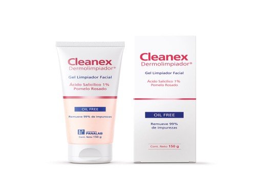 Cleanex Gel Dermolimpiador Facial Piel Grasa Y Mixta 150 Gr