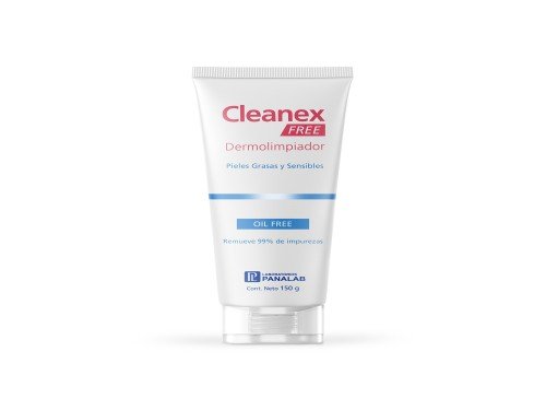 Cleanex Free Gel Limpiador 150gr. Piel Sensible. Piel Grasa