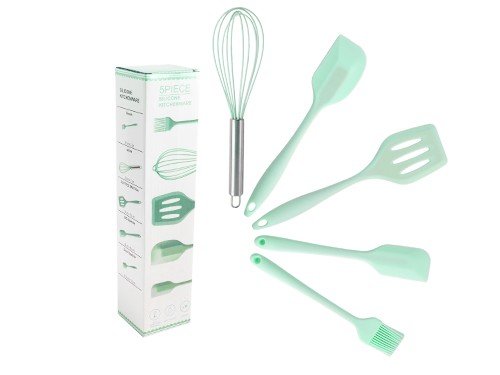 Set Utensilios Cocina Silicona Termo Resistente Gastronomía Hogar