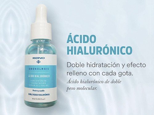 Sérum Facial Hidratación Doble Ácido Hialurónico