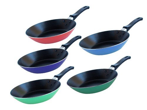 Sartén 20 Cm Aluminio Teflón Varios Colores Cocina 1,9mm de grosor