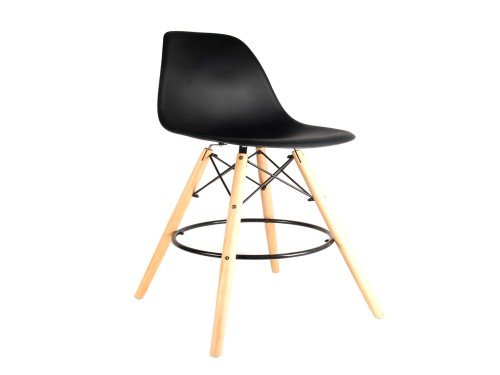 Banquetas Eames Negras x2