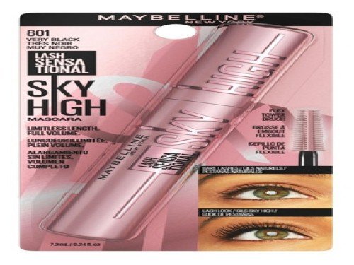 Mascara de pestañas Sky High very black MAYBELLINE